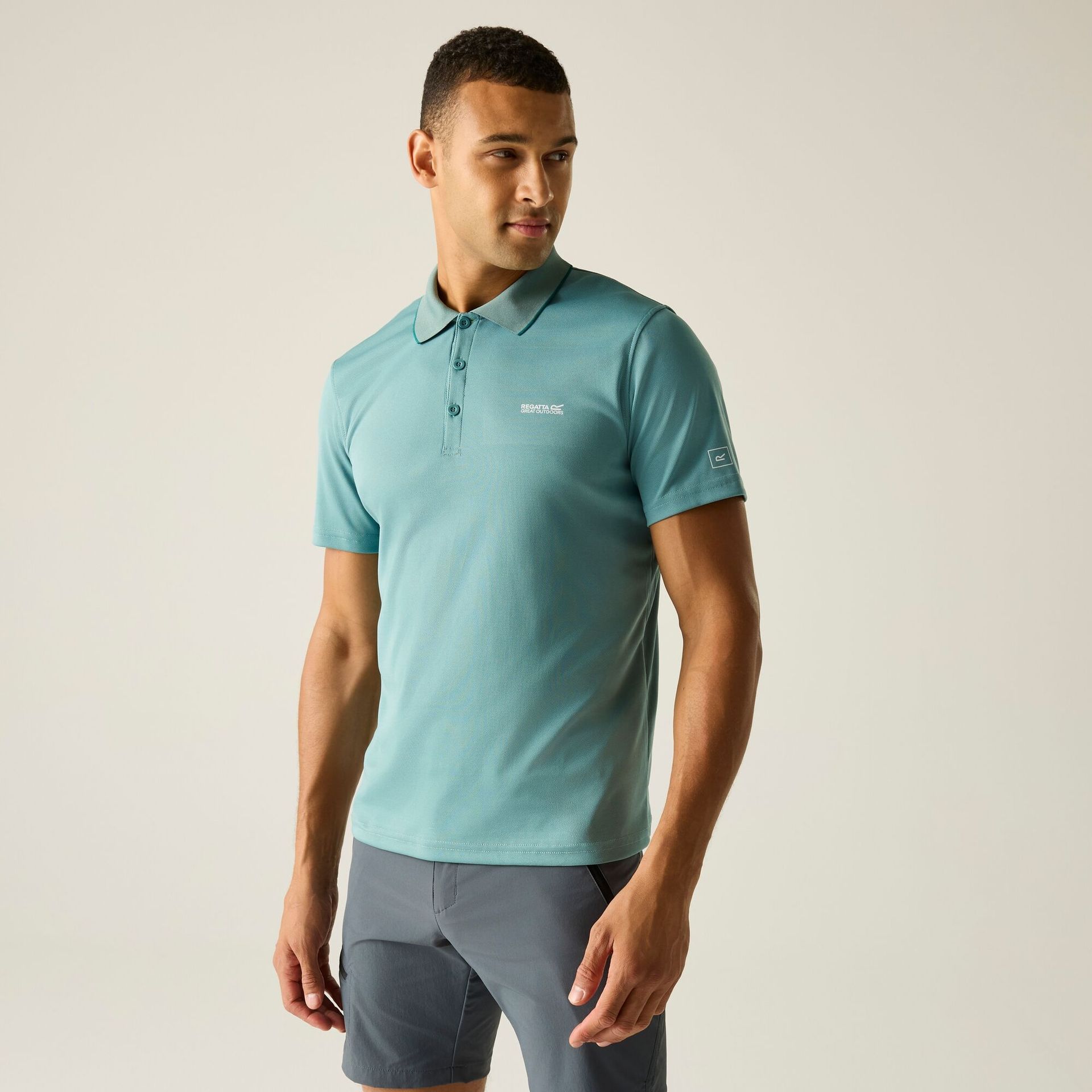 Regatta Koszulka męska polo Maverik V Zielony, Rozmiar: L