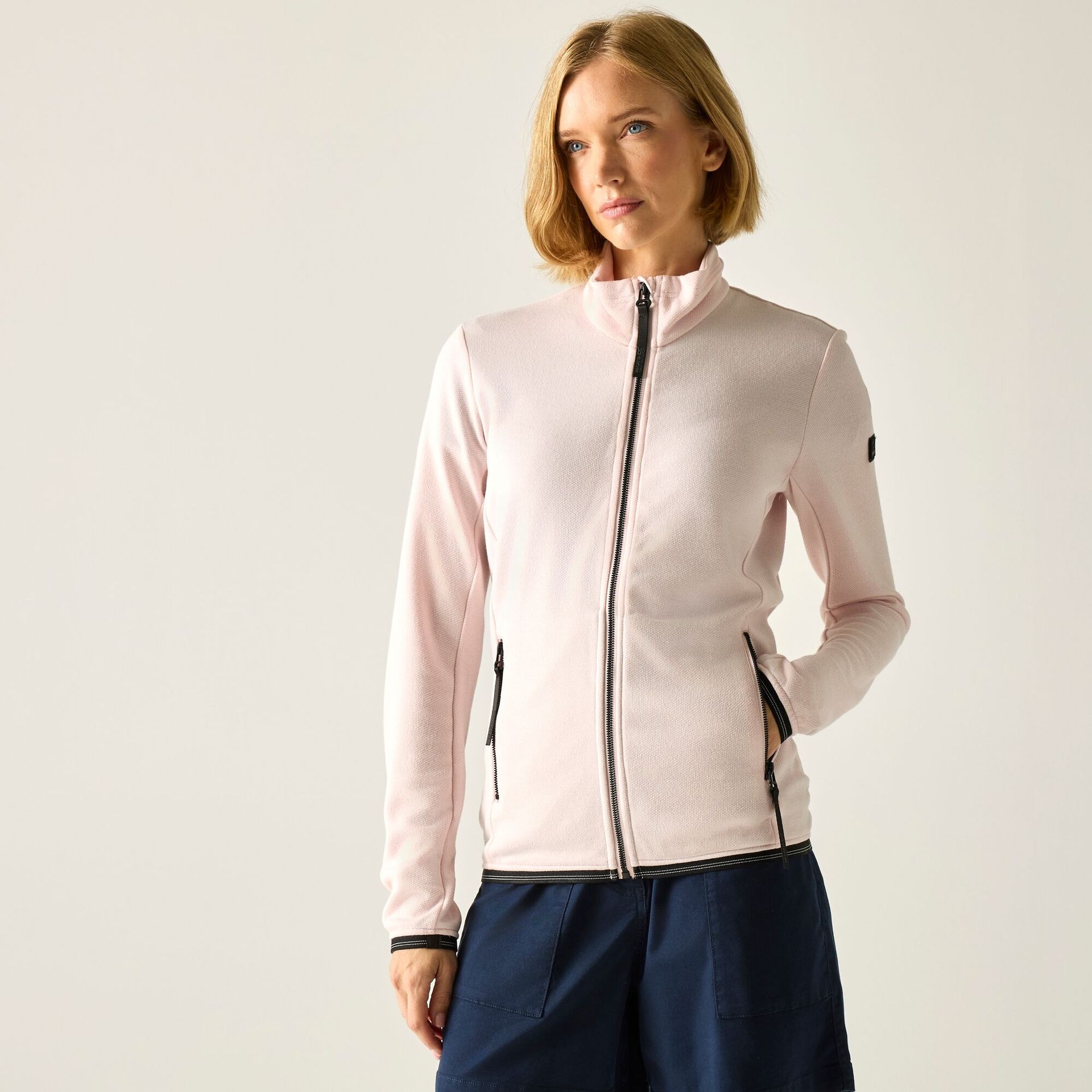 Regatta Bluza damska rozsuwana Mavrey Różowy, Cotton, Rozmiar: 40