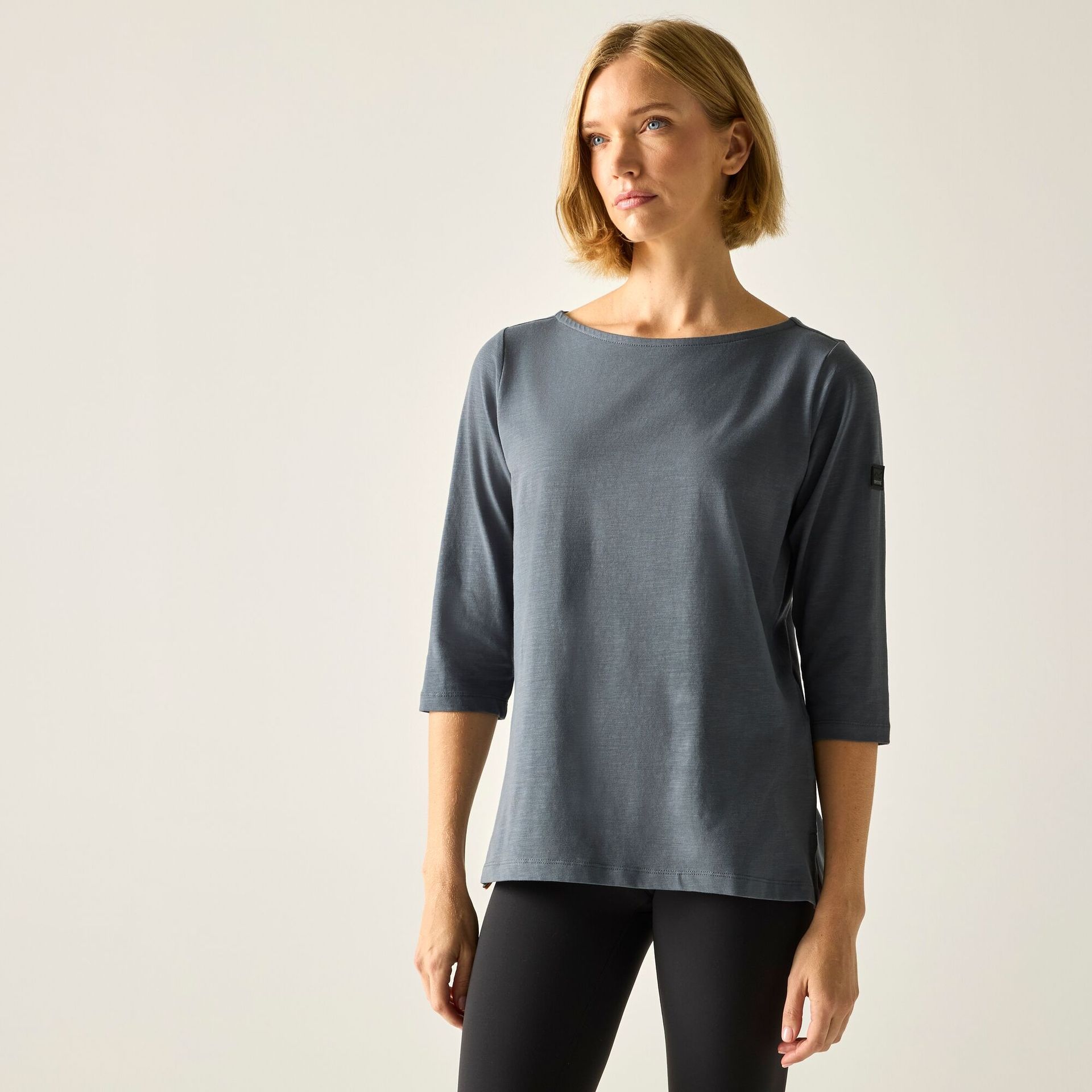 Regatta Bluzka damska Pevia Szary, Cotton, Rozmiar: 40