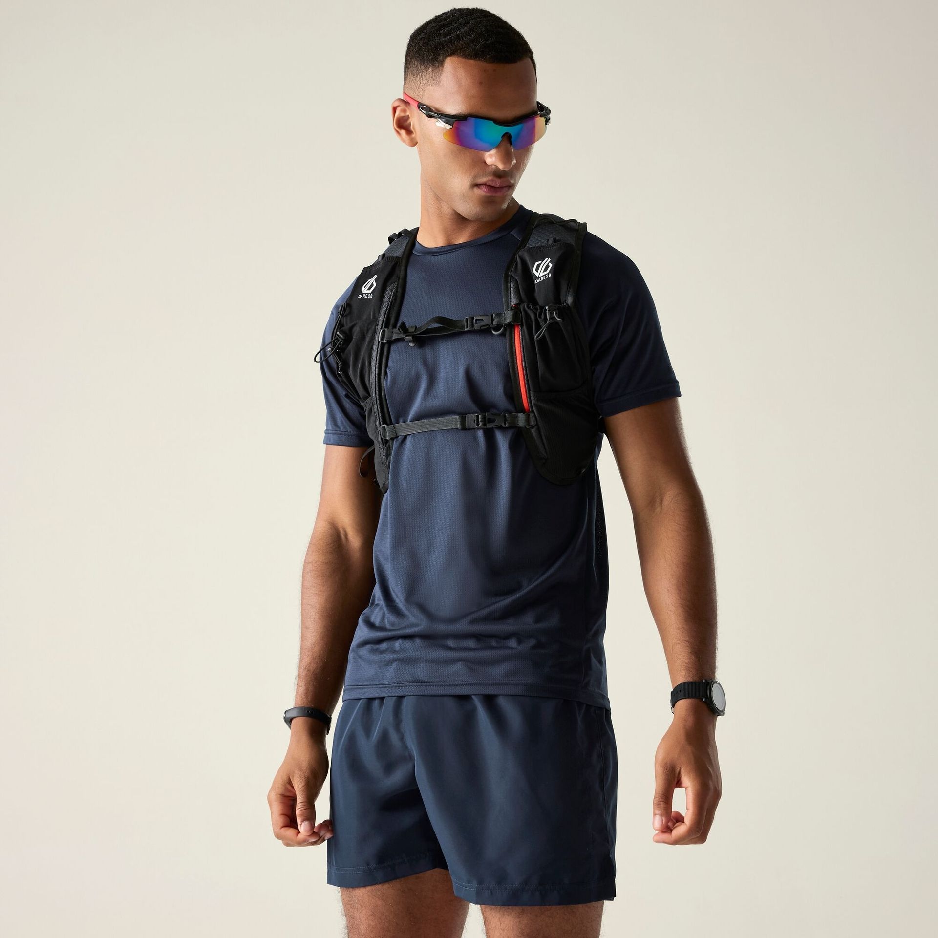 Dare 2b Koszulka męska szybkoschnąca Accelerate Niebieski, Rozmiar: M