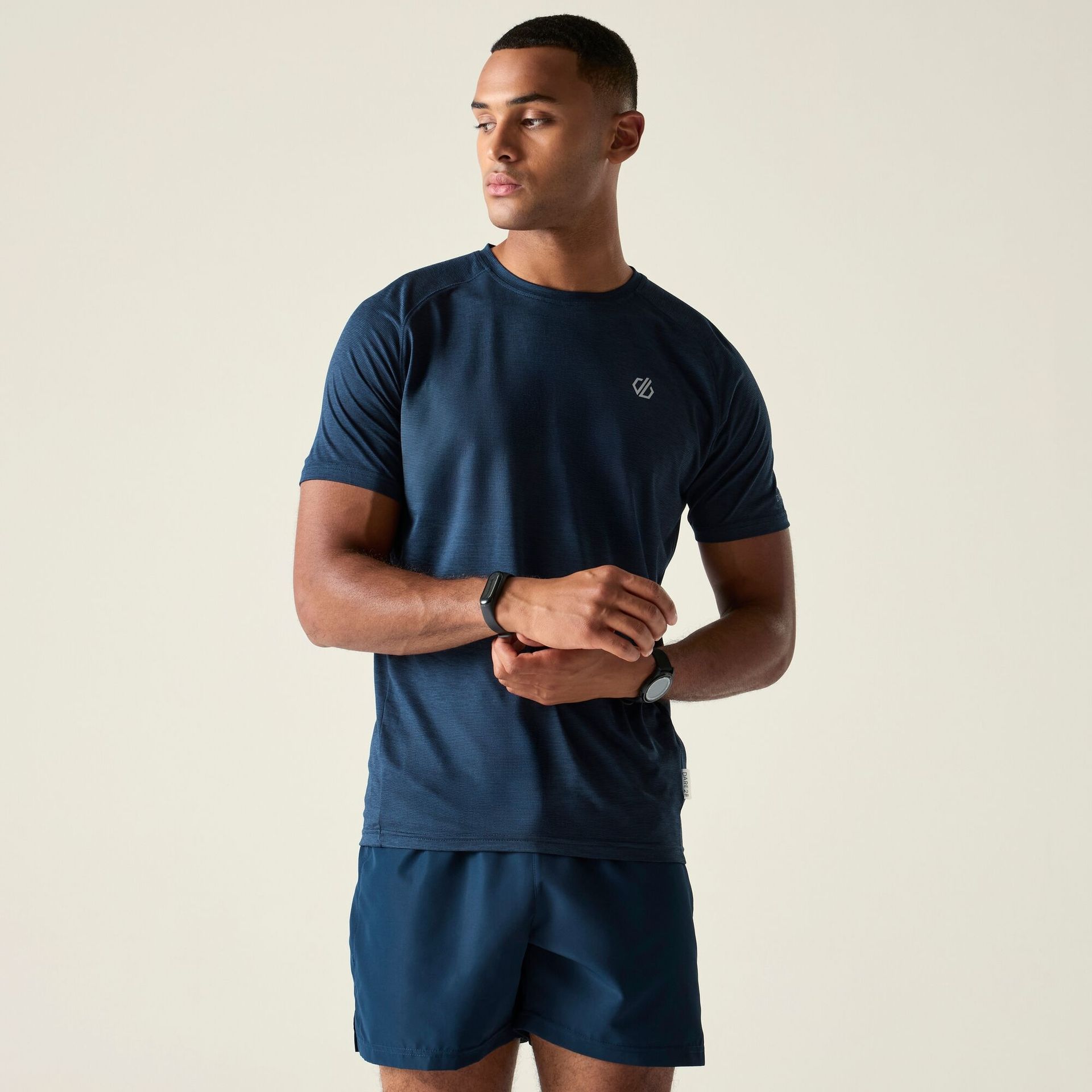 Dare 2b Koszulka męska szybkoschnąca Persist Niebieski, Rozmiar: 3XL