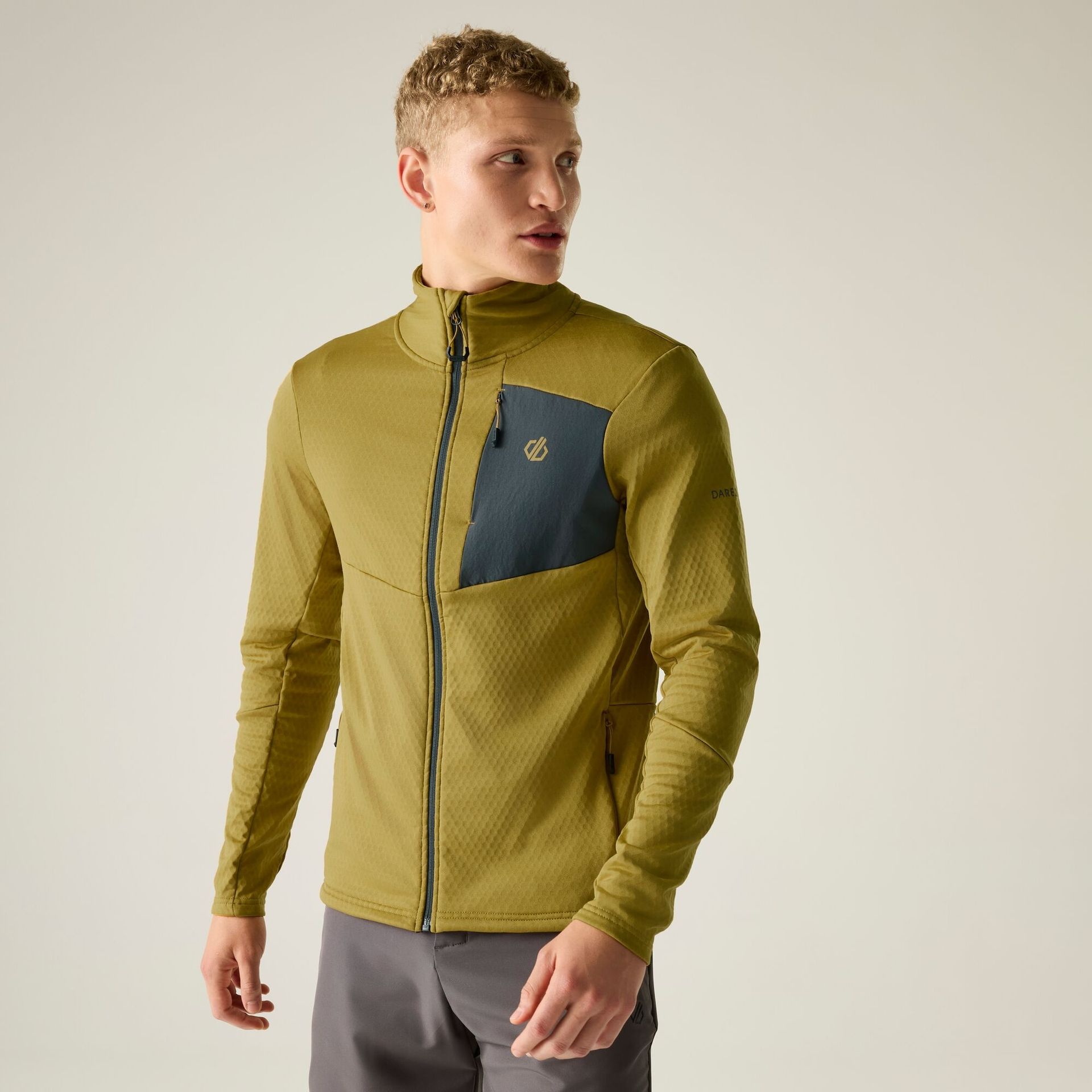 Dare 2b Bluza męska rozsuwana Venture Brązowy, Rozmiar: L