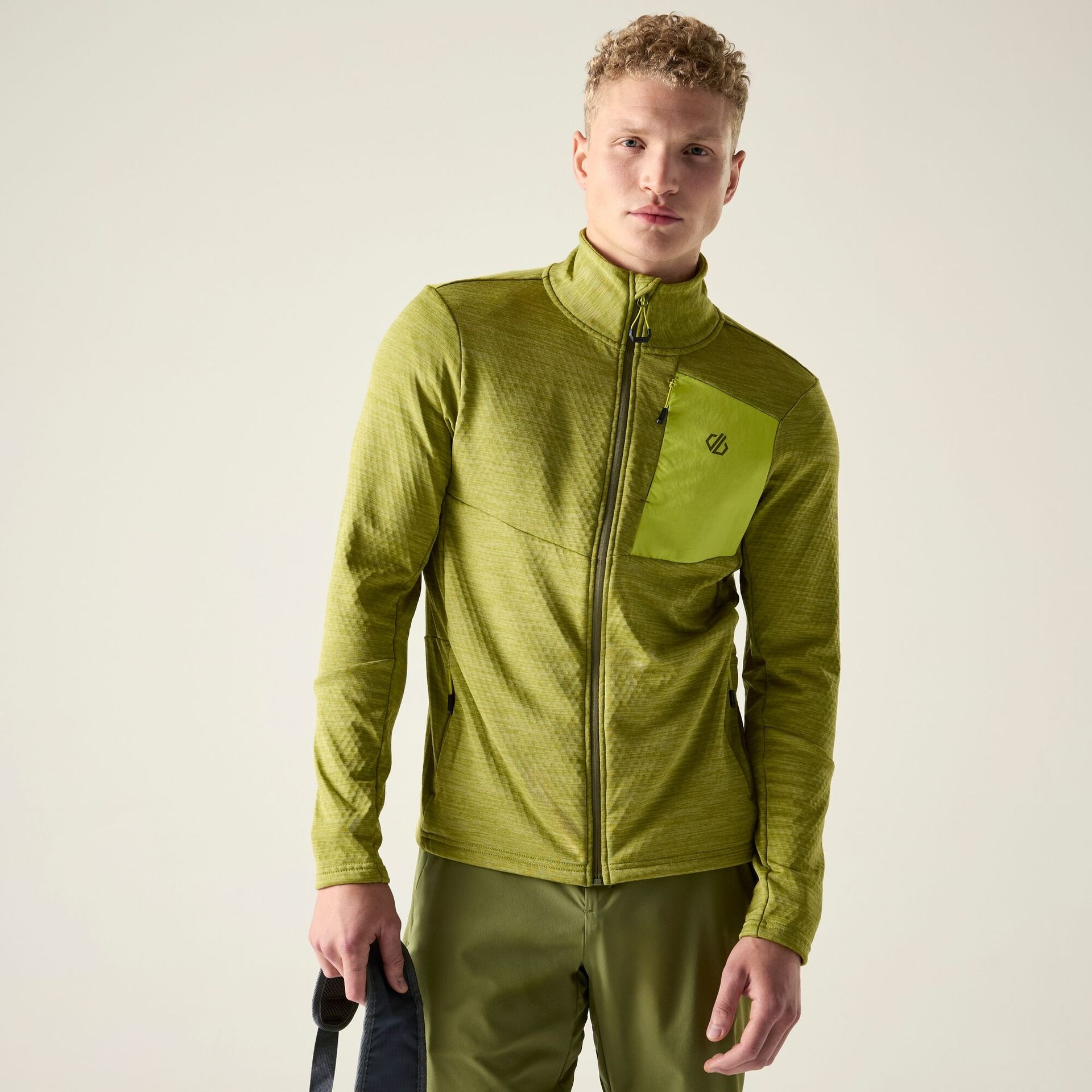 Dare 2b Bluza męska rozsuwana Venture Zielony, Rozmiar: XL