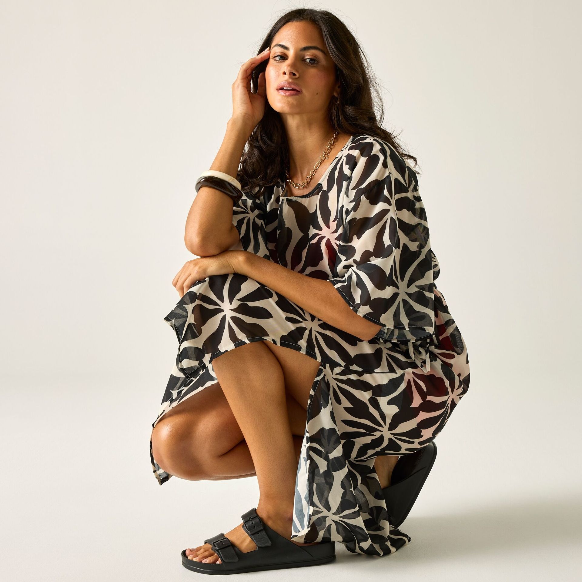 Regatta Narzutka plażowa damska Avorno Beżowy, Rozmiar: 38