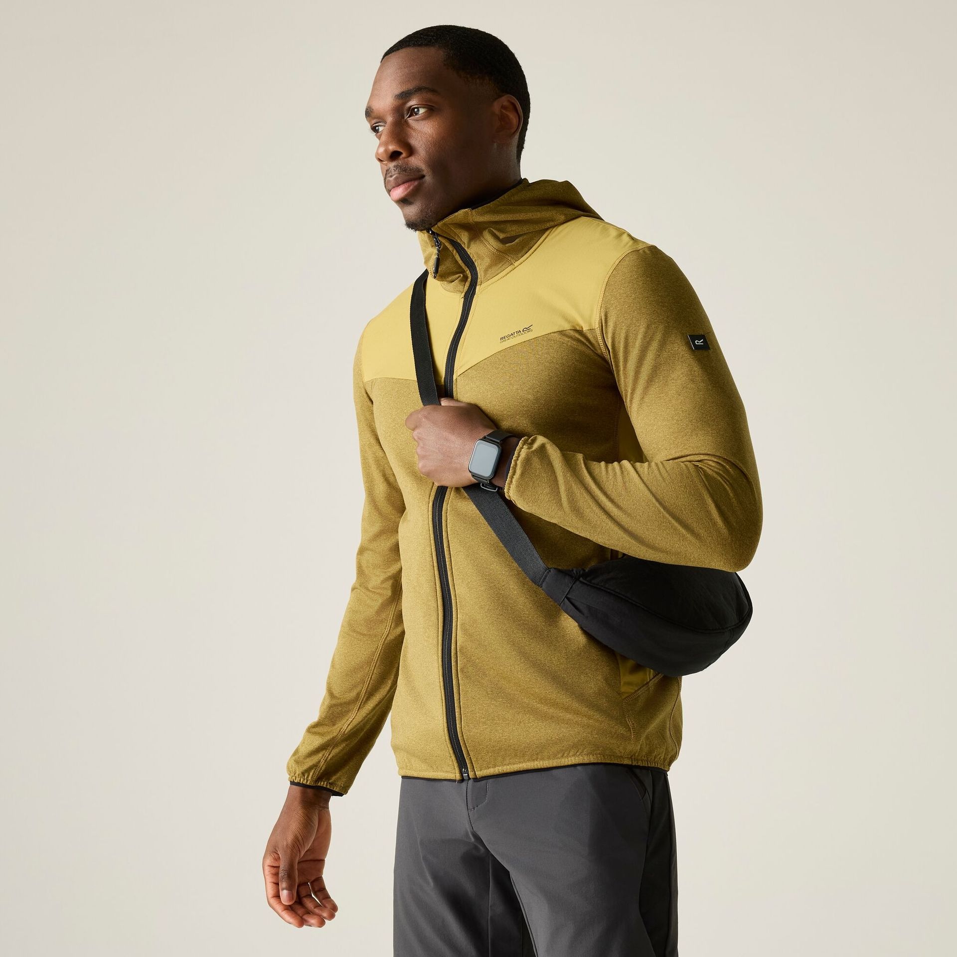 Regatta Bluza męska Finchdale Brązowy, Rozmiar: L