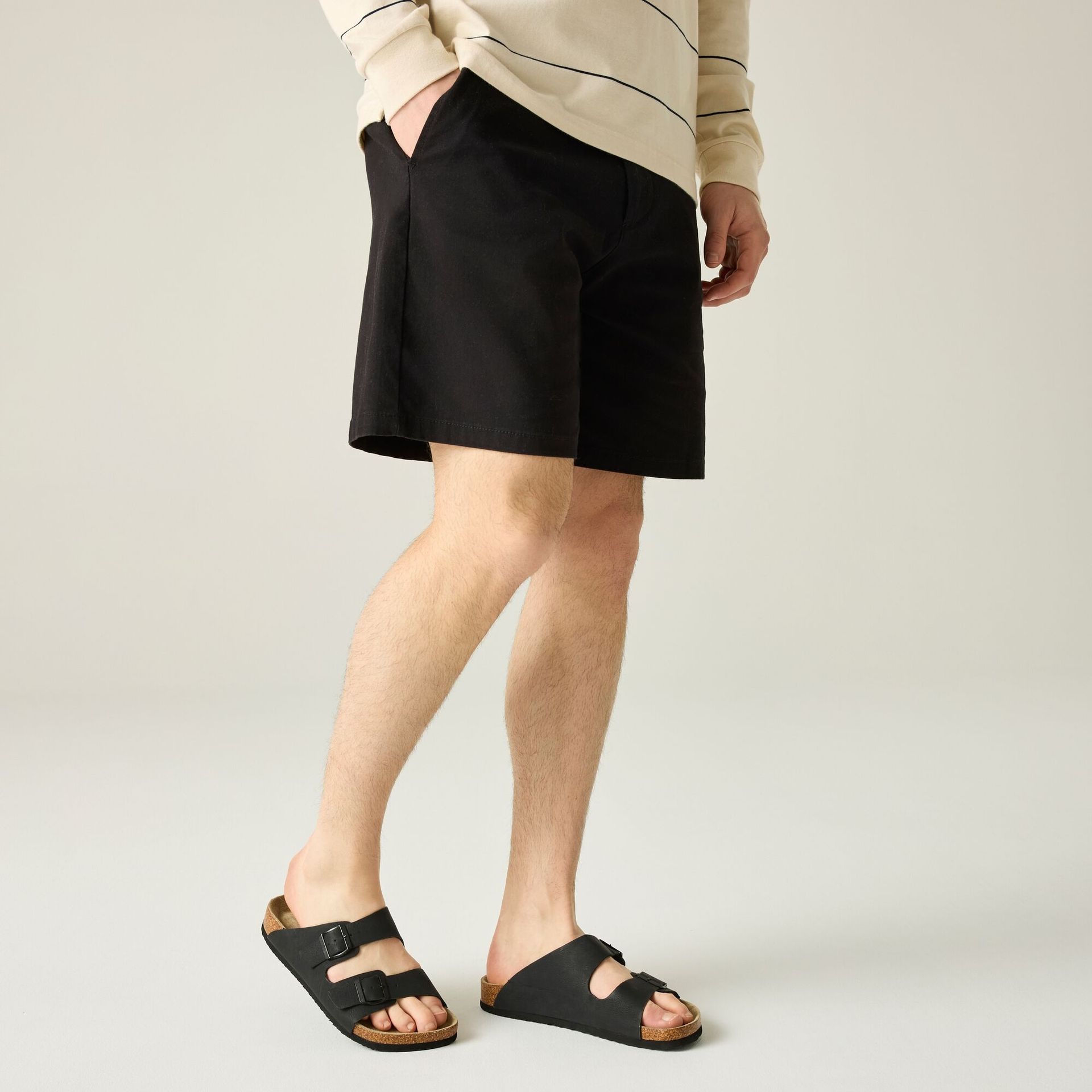 Regatta Klapki męskie Asby Czarny, Rozmiar: 40