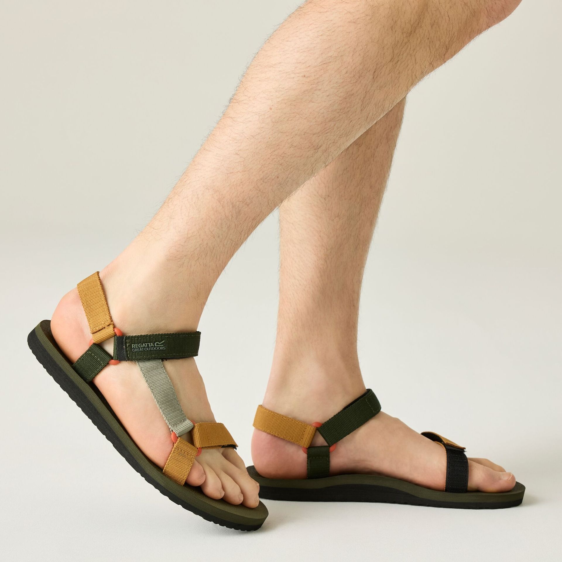 Regatta Sandały męskie Vendeavour Zielony, Rozmiar: 47