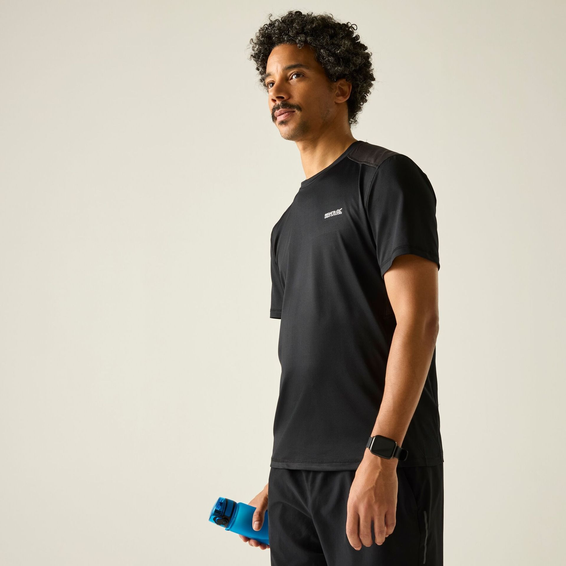 Regatta Koszulka męska Virda Szary, Rozmiar: S