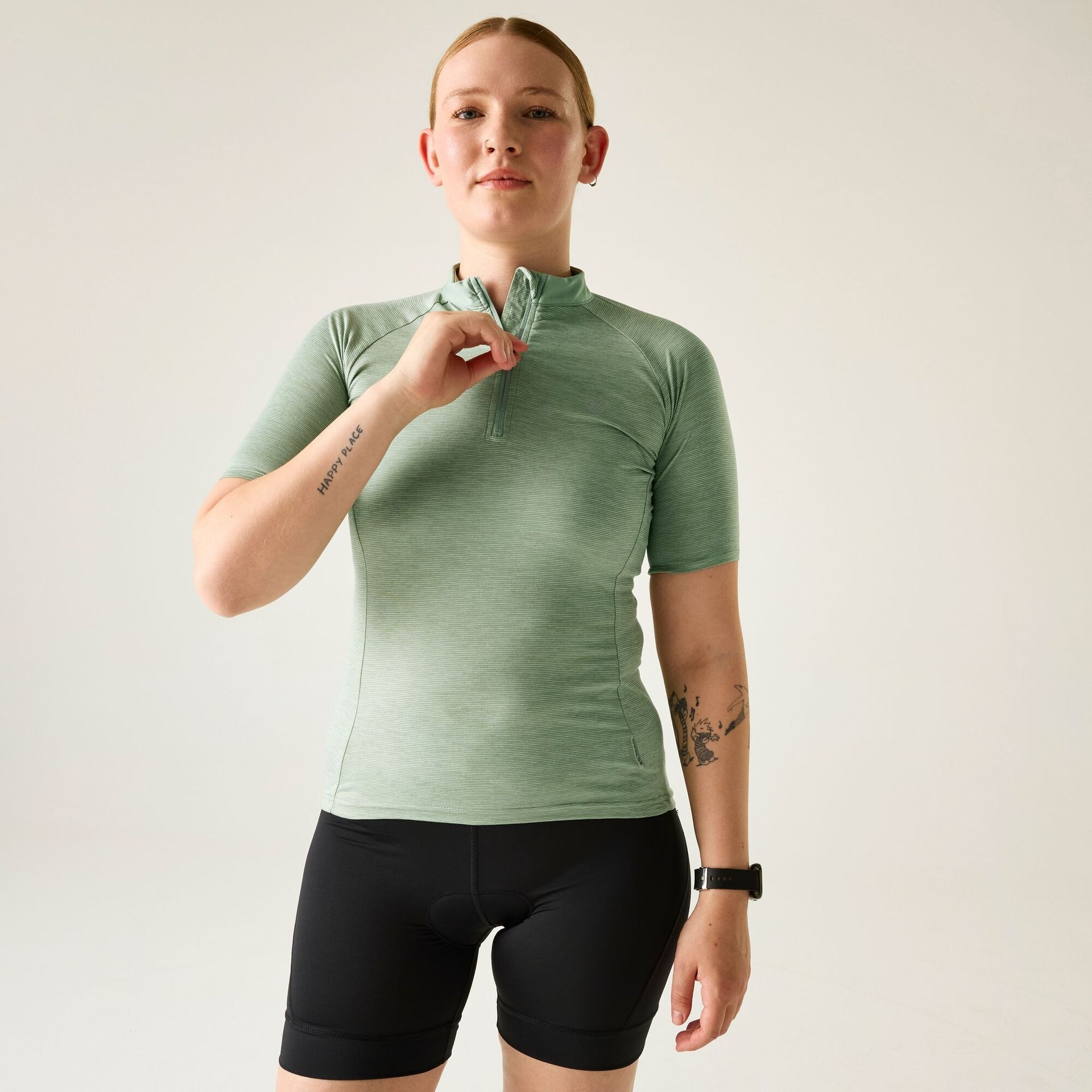 Dare 2b Koszulka rowerowa damska Pedal Through It II Zielony, Rozmiar: 38