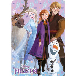 Faro Koc polarowy 100x140 FROZEN 5429 fioletowy 220g/m2
