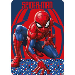 Faro Koc polarowy 100x140 SPIDER-MAN 5421 granatowy czerwony 220g/m2