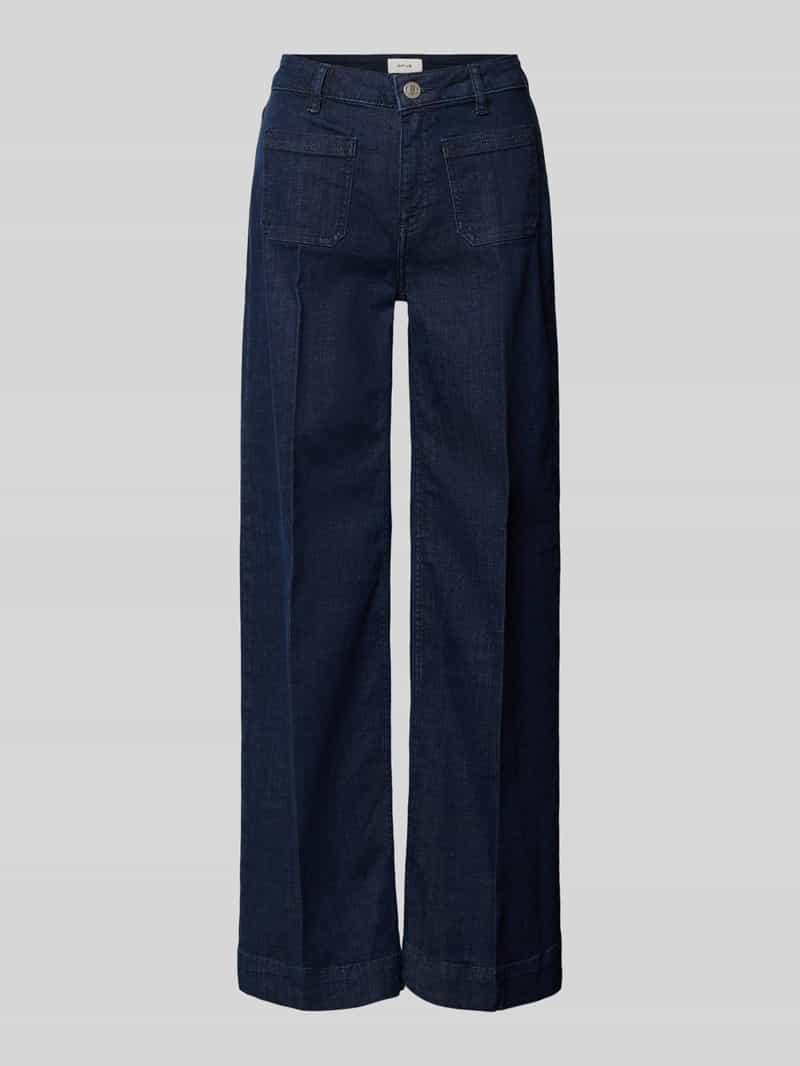 Jeansy z szerokimi nogawkami z Kantami Model 'Miva Authentic'