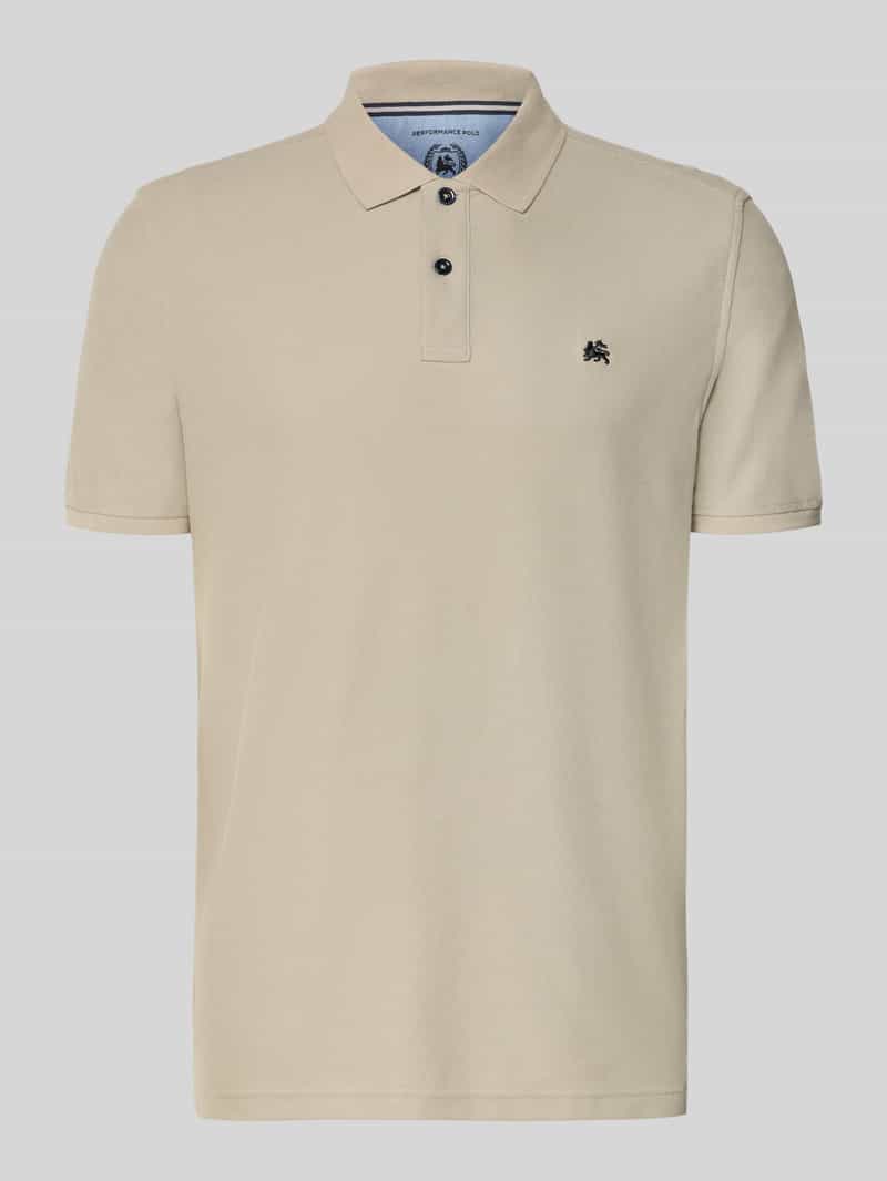 Koszulka polo o kroju regular fit z wyhaftowanym logo model „Performance”