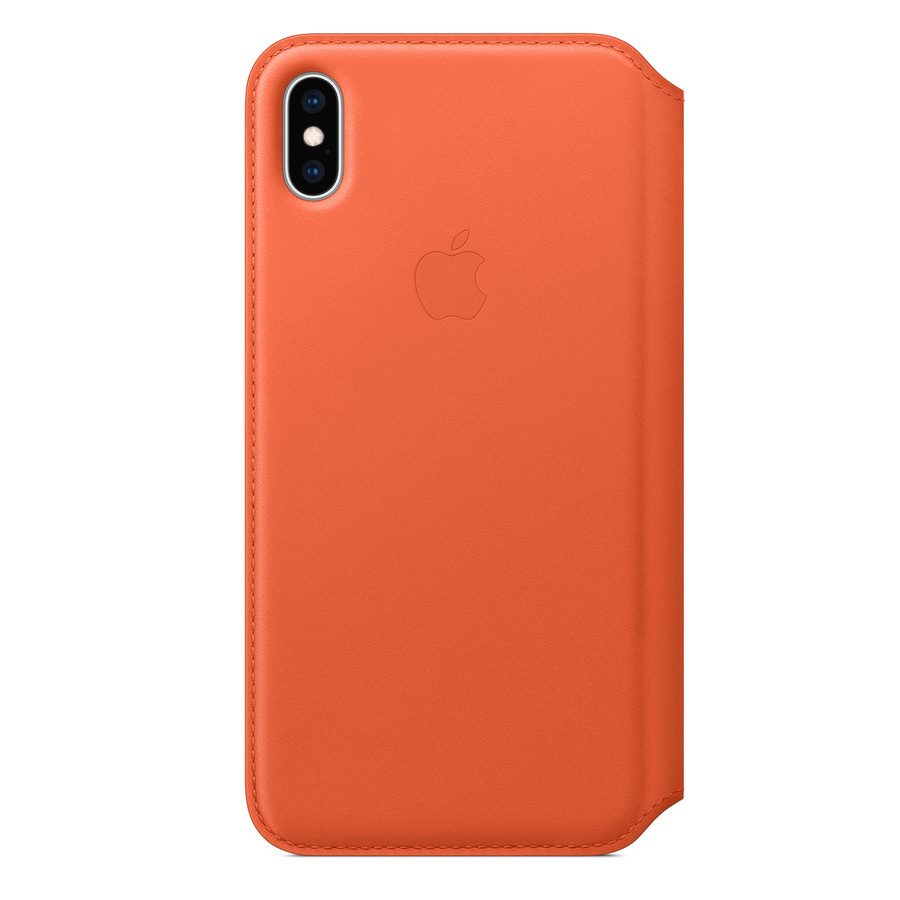 APPLE MVFU2ZM/A LEATHER SUNSET CASE IPHONE XS MAX ORYGINALNA PLOMBA