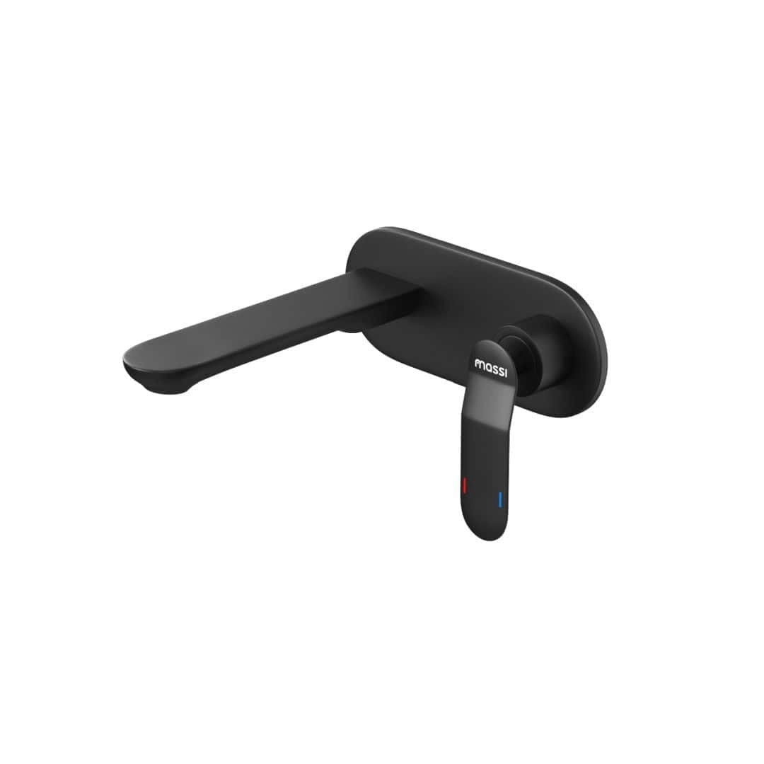 Massi Bateria umywalkowa podtynkowa czarna CONCEPCION black