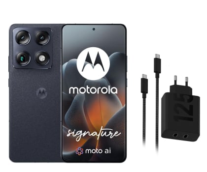 Motorola Signature 5G 16/512GB Carbon 165Hz + Ładowarka 125W