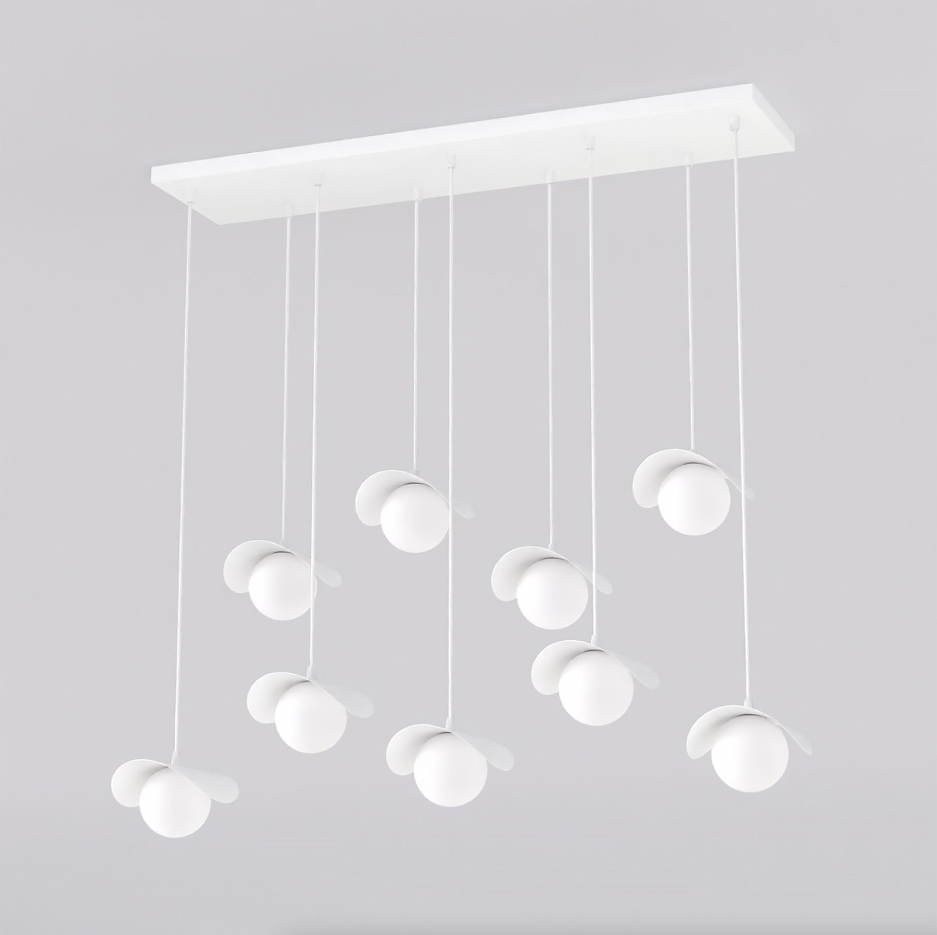 Lampa wisząca RITUAL 9xG9 - biały