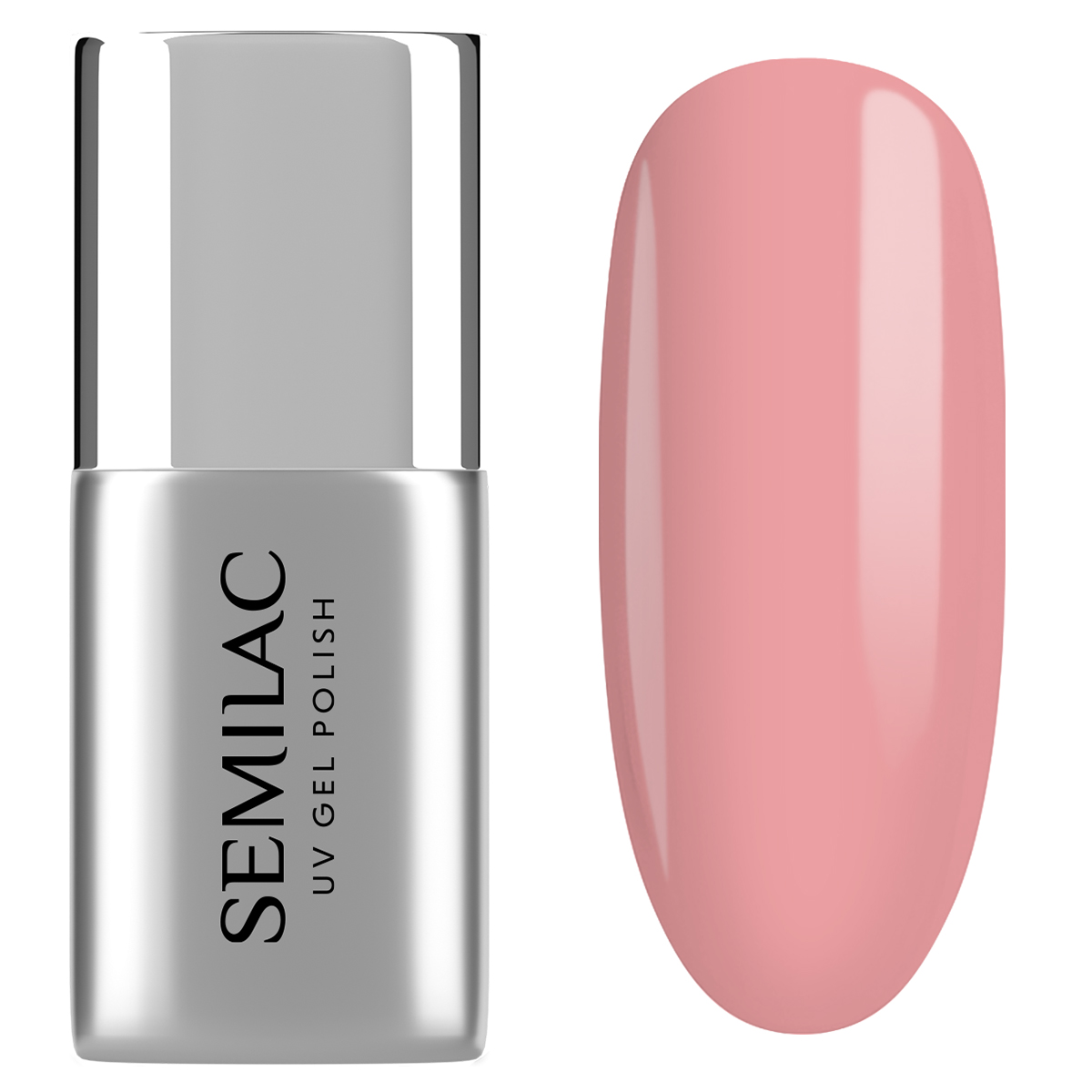 Semilac Fiber Base Baza do Lakierów Hybrydowych Pink Beige 7ml
