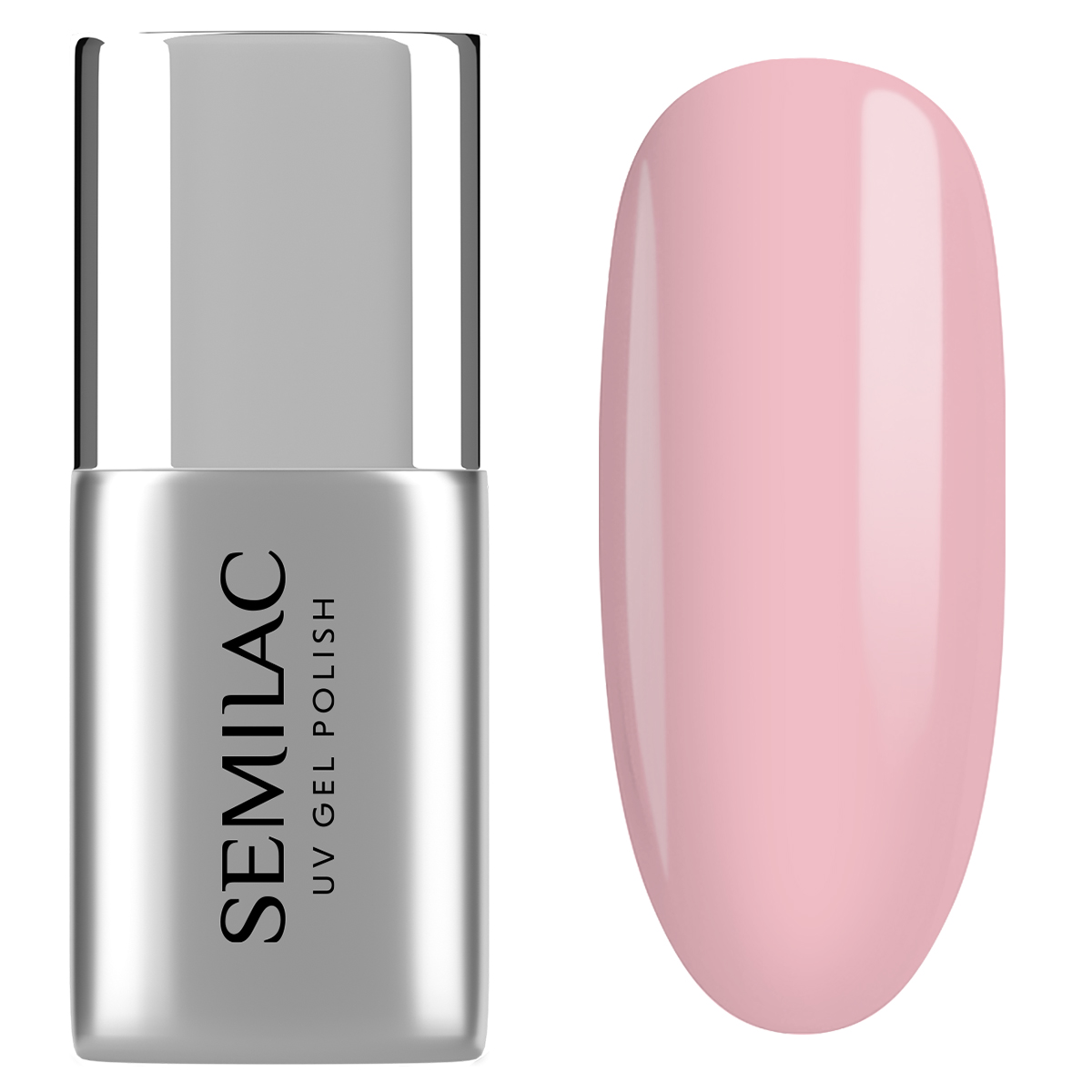 Semilac Fiber Base Baza do Lakierów Hybrydowych Pink Milk 7ml