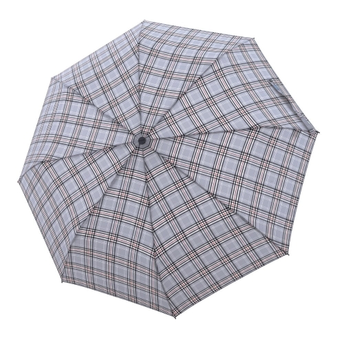Parasol Doppler Carbonsteel Magic Check Grey/Red automatyczny składany
