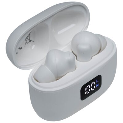 XMUSIC Słuchawki dokanałowe XTW500W Biały