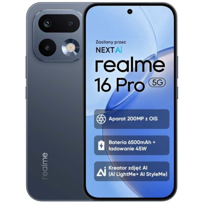 Realme 16 Pro 5G 8/256GB Szary