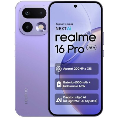 Realme 16 Pro 5G 8/512GB Fioletowy