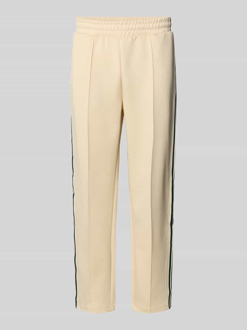 Spodnie dresowe o kroju regular fit z elastycznym pasem Model 'RIBER'