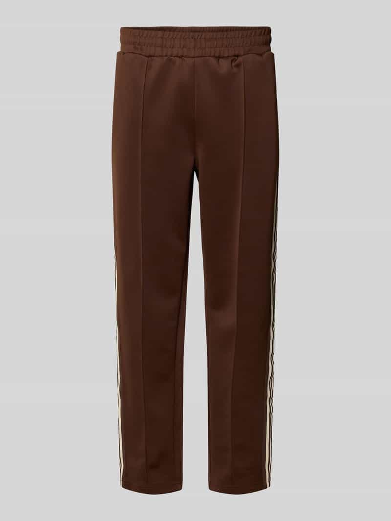 Spodnie dresowe o kroju regular fit z elastycznym pasem Model 'RIBER'