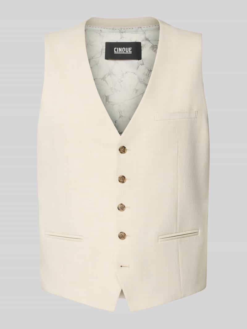 Kamizelka z kieszeniami z wypustką model 'Vitra'