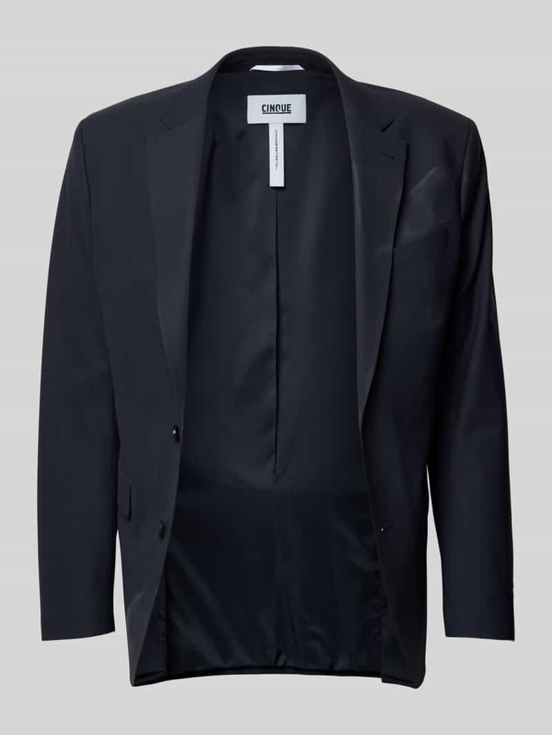 Marynarka w kroju slim fit z dodatkiem żywej wełny Model 'Totti'