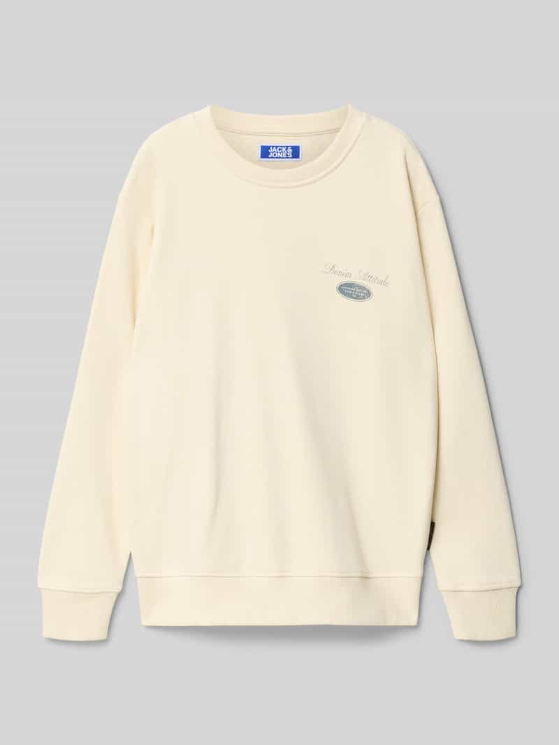 Bluza z nadrukiem z logo model 'DOVER'