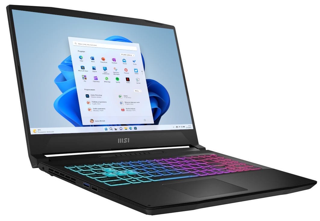 MSI Katana 15 B12VEK-1000PL - i5-12450H 15,6'' 16GB 1TB Win11 RTX 4050 B12VEK-1000PL|10M2