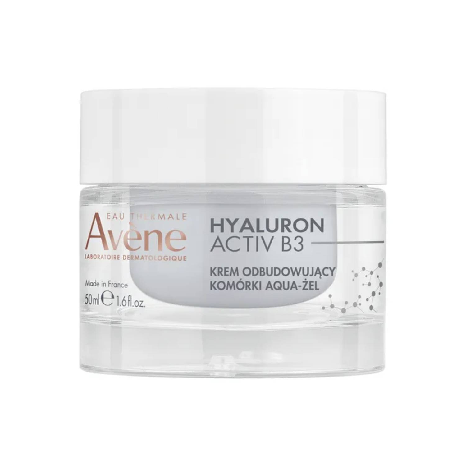 Avene Eau Thermale Hyaluron Active B3 - krem odbudowujący komórki aqua-żel, 50 ml