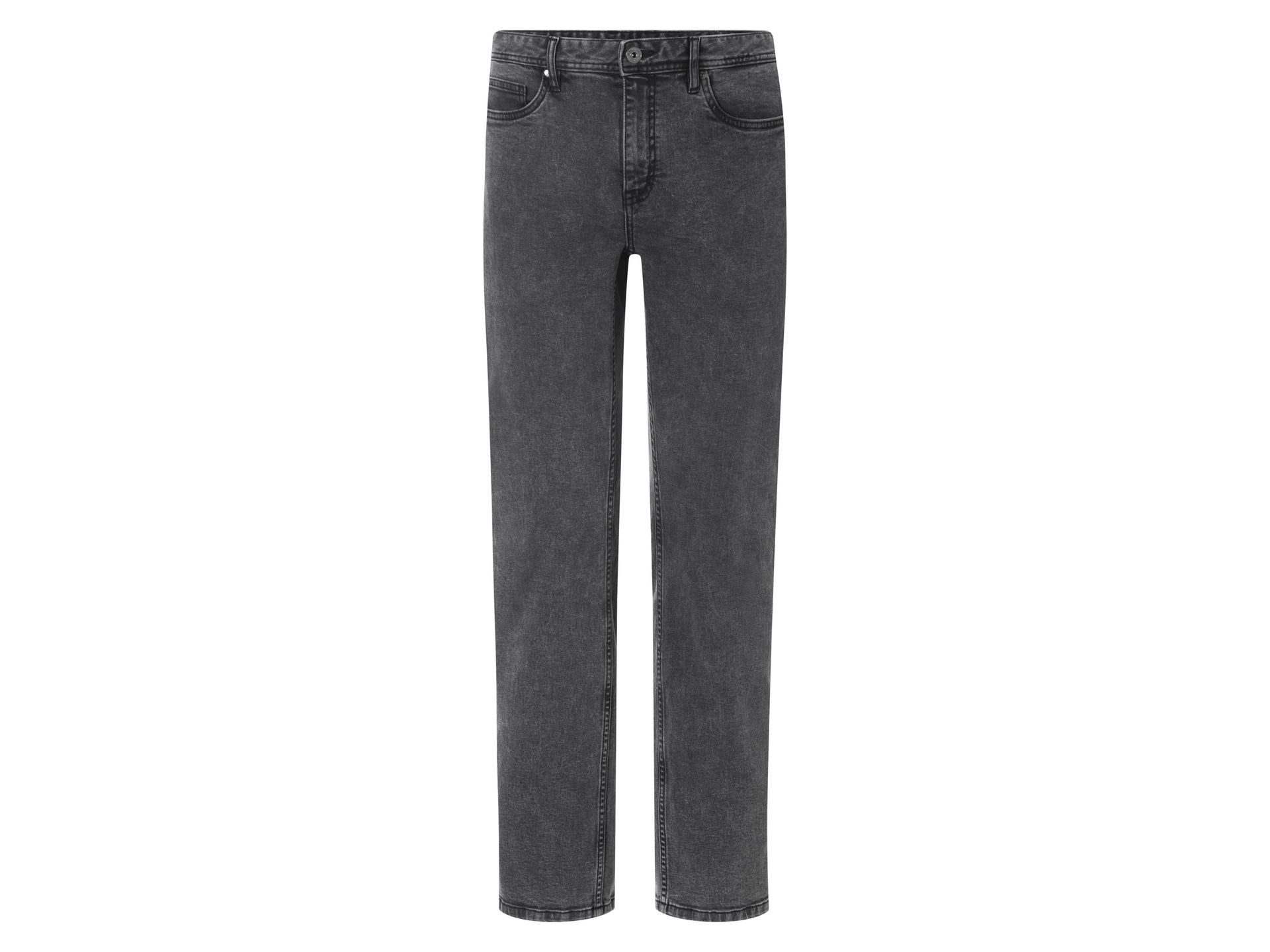 esmara Men Jeansy męskie Straight Fit (Czarny, 46 (30/32))