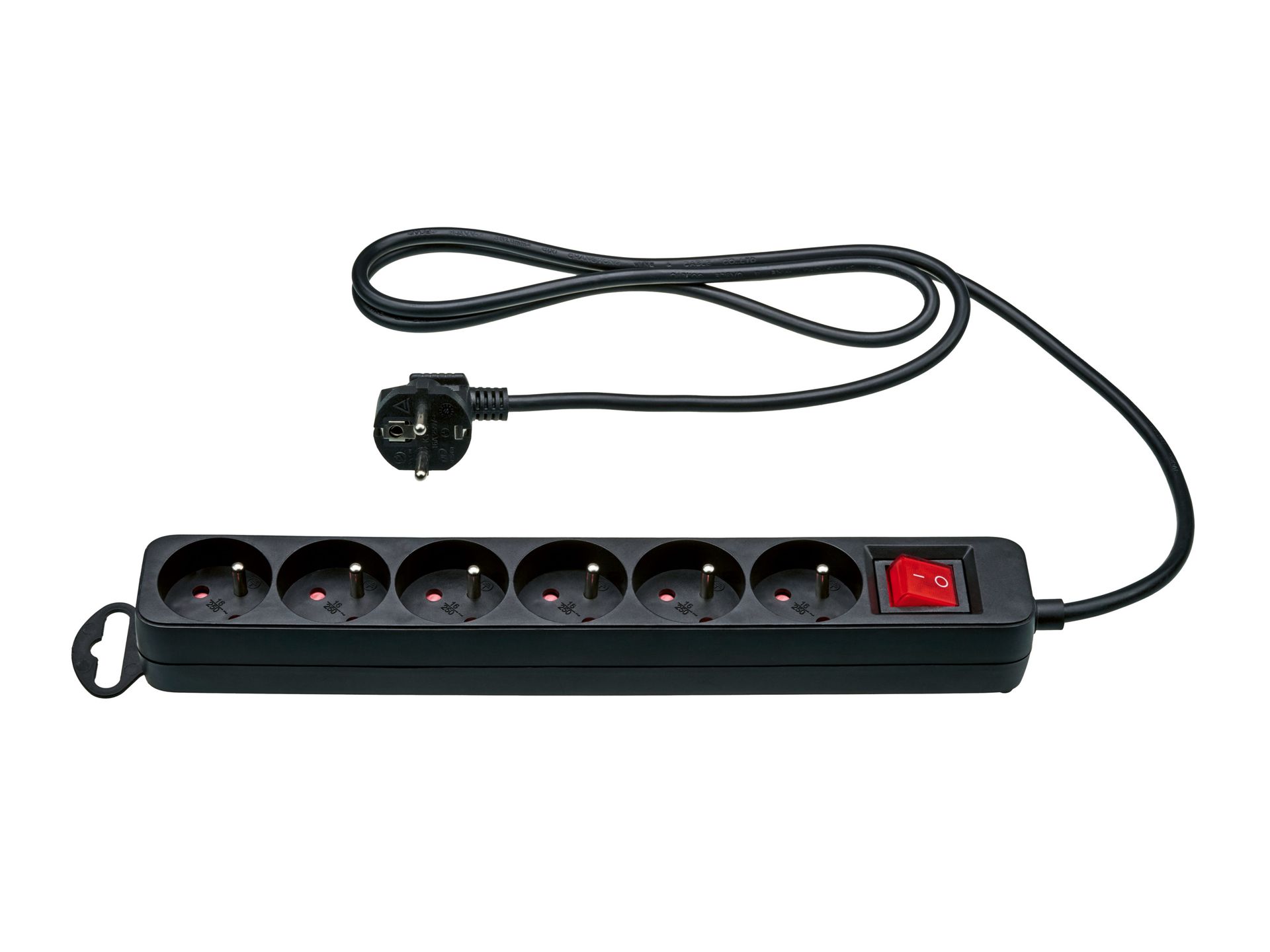 TRONIC® Listwa zasilająca 3-gniazdowa (6-drożny 1,5 m)