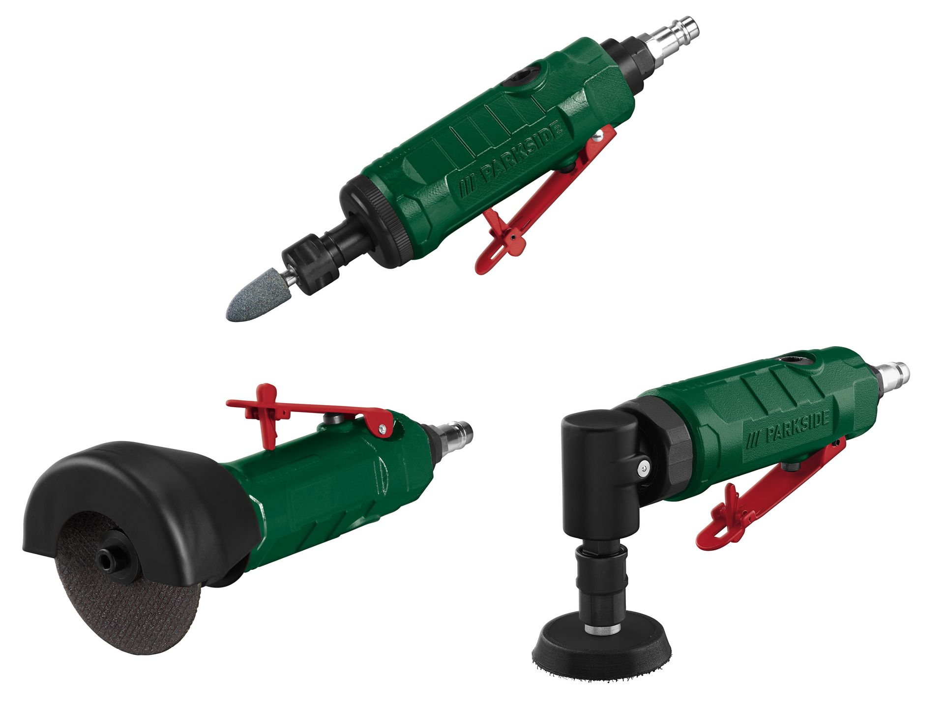 PARKSIDE® Szlifierka pneumatczna PDSS 16 B2/Pneumatyczna szlifierka kątowa PDTS 6.3 C4/Szlifierka tarczowa pneumatyczna PDTLS 6.3