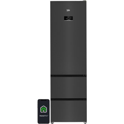 BEKO bPRO 500 B5RGNA356HXBRW No Frost 203.5cm Ciemny Inox