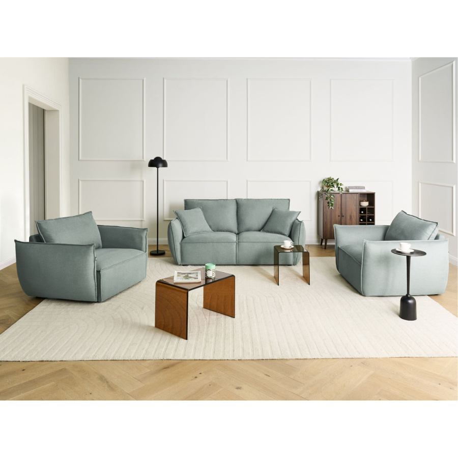 Fotel KUNES Jasnozielony B596459