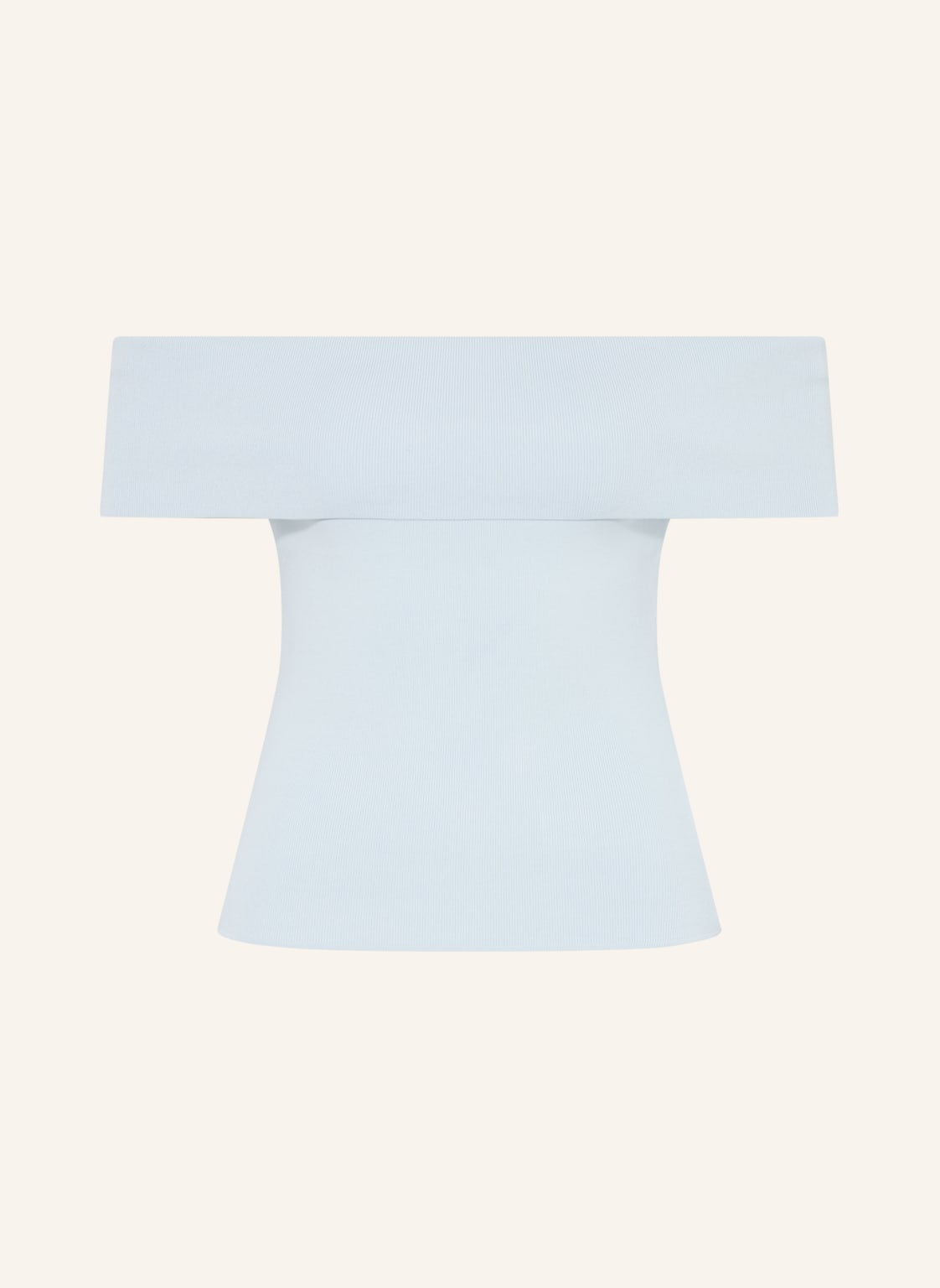 Maje Dzianinowy Top blau