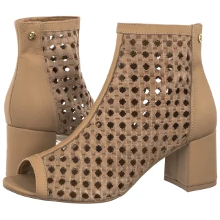 Botki Beżowe 07412-04/00-1 (MA1470-a) Maciejka