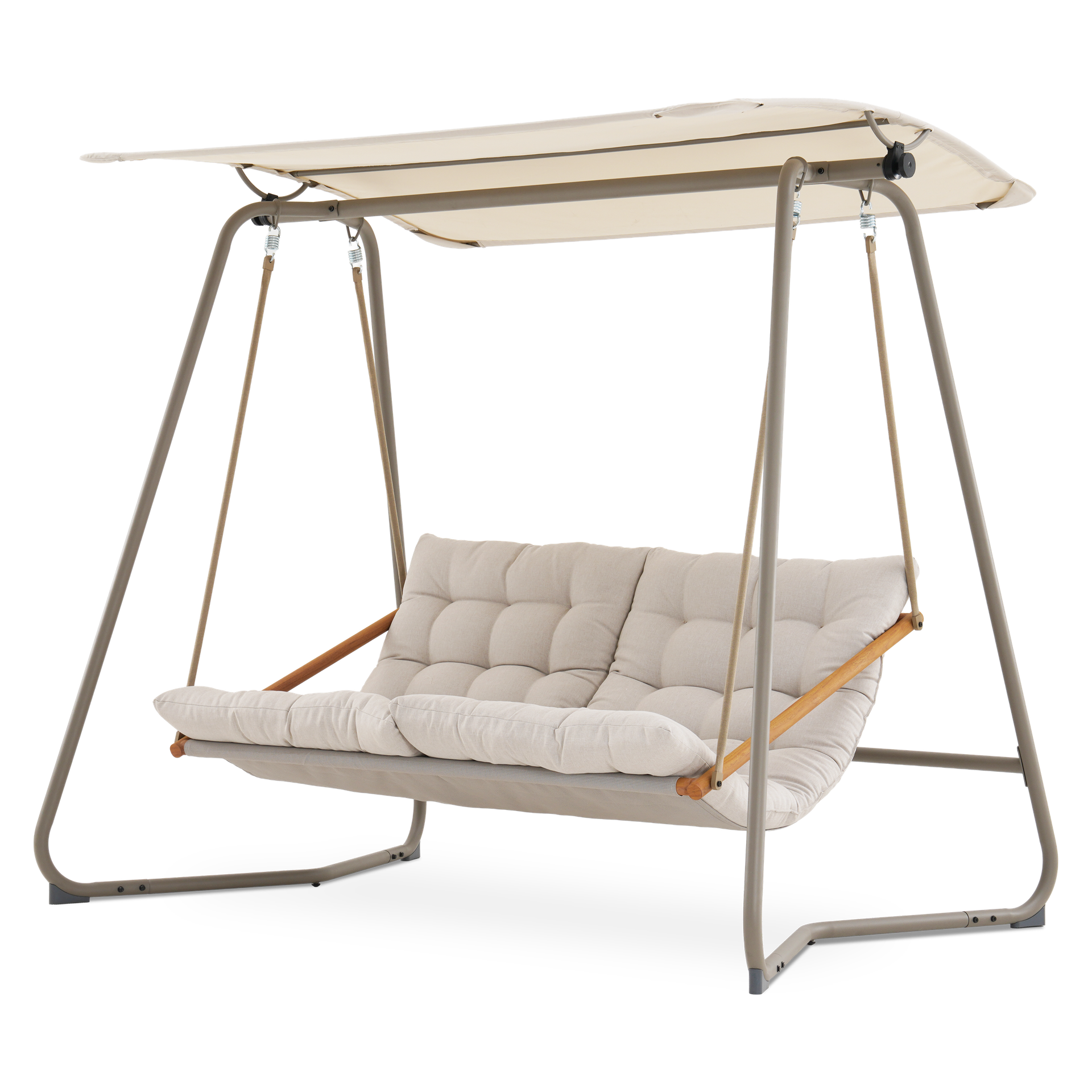 Huśtawka ogrodowa ORTA Beige - Bjørkka