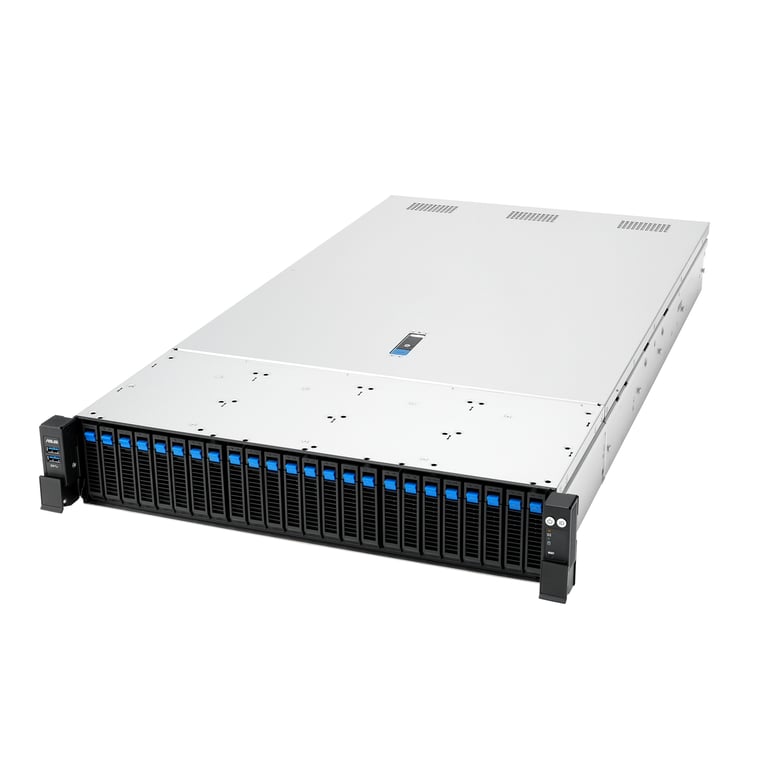 ASUS RS720A-E13-RS24G Socket SP5 Rack (2U) Czarny, Srebrny 90SF0441-M001N0