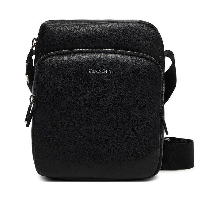 Saszetka Calvin Klein Raised Pocket Reporter LV04D3317G Czarny