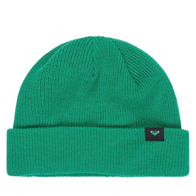 Czapka Roxy Folker ERJHA04414 Zielony