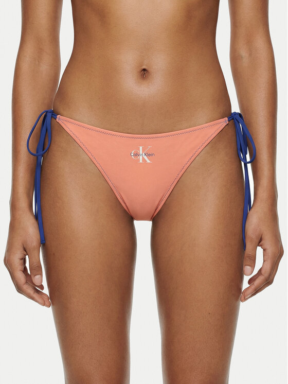 Calvin Klein Swimwear Dół od bikini LV00Q61215 Różowy