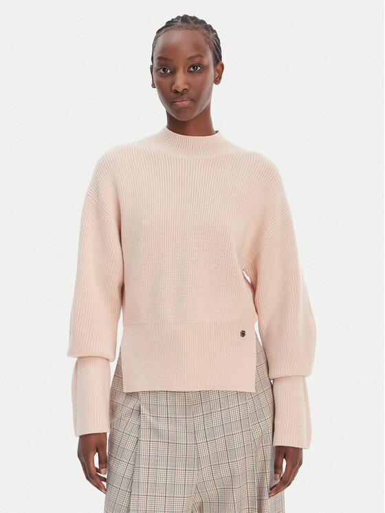 BOSS Sweter Fotus 50553239 Różowy Regular Fit