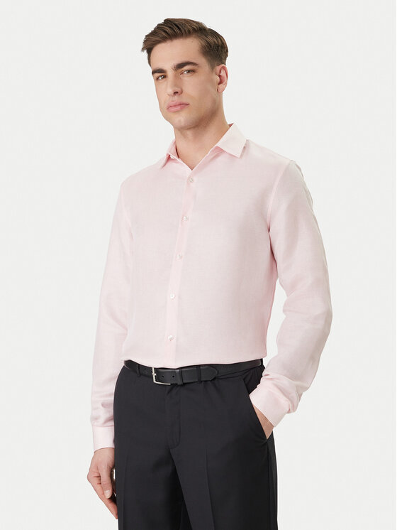 Calvin Klein T-Shirt LV04LB275G Szary Regular Fit