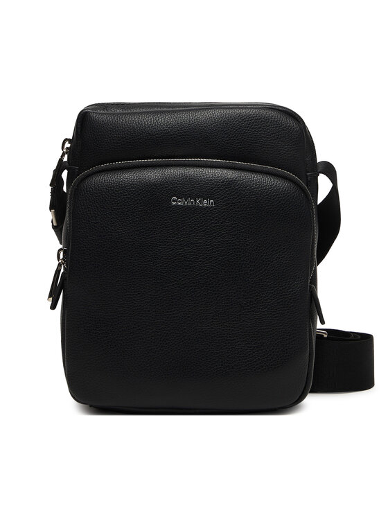 Calvin Klein Saszetka Raised Pocket Reporter LV04D3317G Czarny