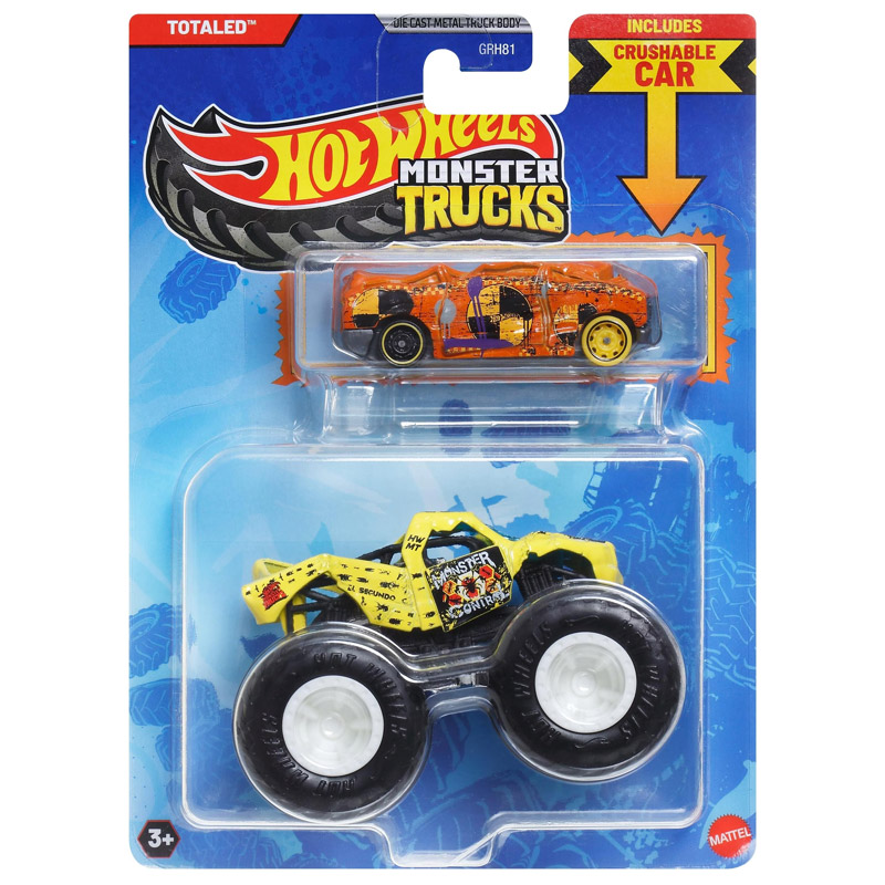 Hot Wheels - Monster Truck Totaled + Bonus JCG32 GRH81